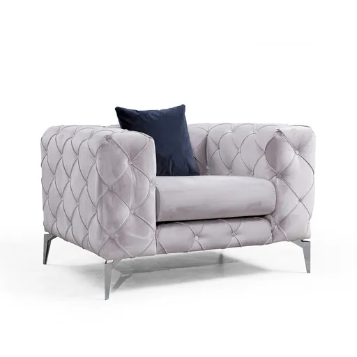 Kreslo Como Light Grey