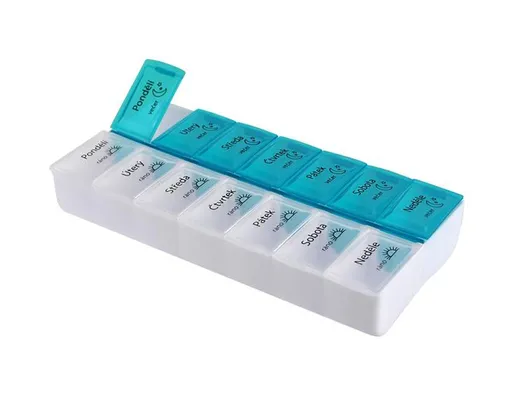 Dávkovač na lieky TORO 7 dní ráno/večer