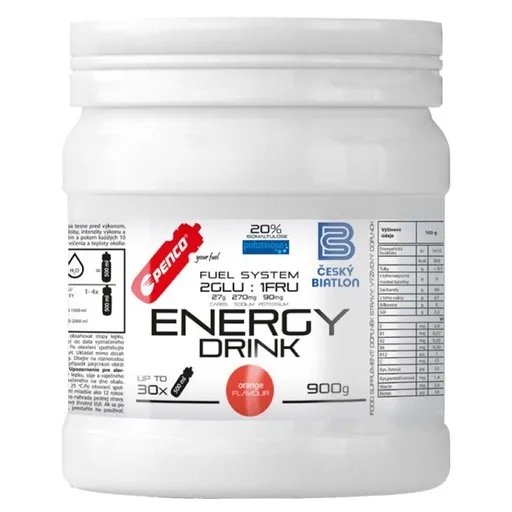 PENCO Energy drink pomaranč 900 g