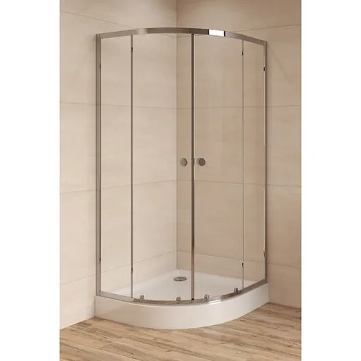 Sprchový kút štvrťkruh 90x90 cm SAT Project SIKOMUS90CRT