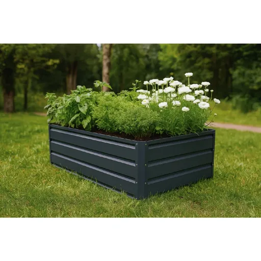 ArtRoja Vyvýšený plechový záhon | 80 x 60 cm