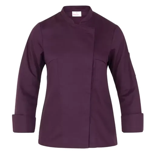 GIBLOR´S Kuchársky rondon dámsky Giblor´s FABIANA - slivková XS