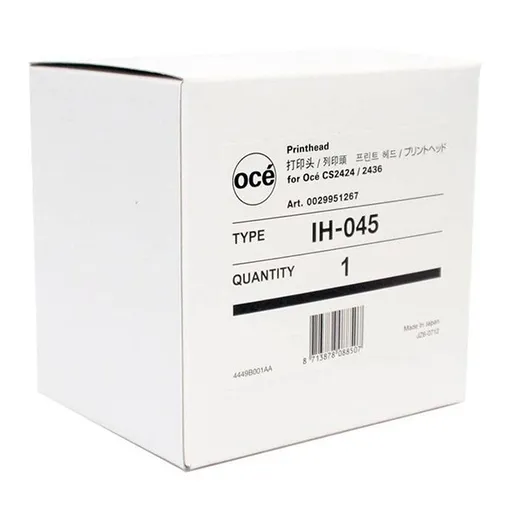 Oce 29951267, 4449B001 čierna (black) originálna tlačová hlava