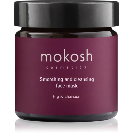 Mokosh Fig & Charcoal čistiaca pleťová maska s vyhladzujúcim efektom 60 ml