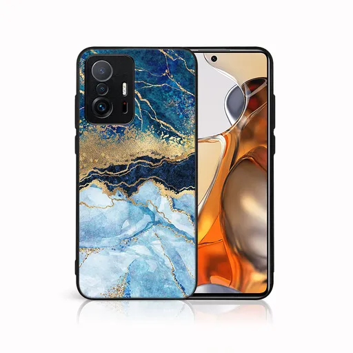 MY ART Ochranný kryt pre Xiaomi 11T / 11T Pro BLUE MARBLE (141)