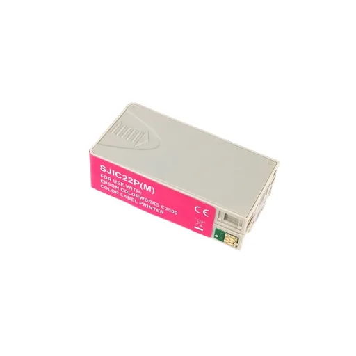 Epson S020603, SJIC22P(M) pre ColorWorks, purpurová (magenta) kompatibilná cartridge