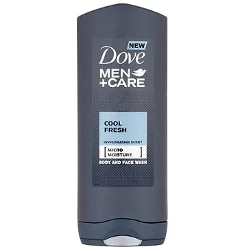 Dove Men + Care Cool Fresh sprchovací gél na telo a tvár pre mužov 400 ml (8710908317828)