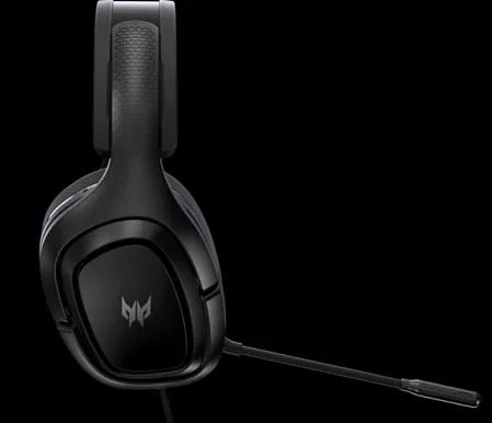 Acer Predator Galea 365 - herné slúchadlá cez uši s 3,5mm konektorom alebo USB portom na ovládacom paneli; 7.1 surround
