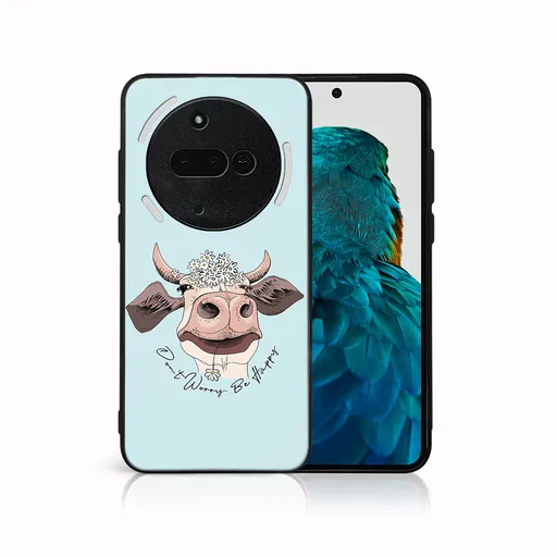 MY ART Ochranný kryt pre Nothing Phone (3a) HAPPY COW (181)