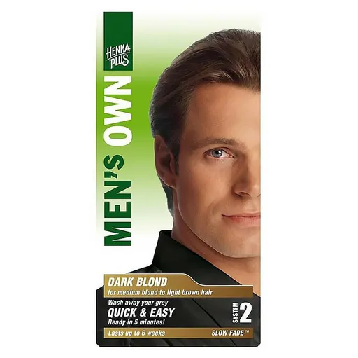 HENNA PLUS Prírodná farba na vlasy pre mužov Tmavá blond 80 ml