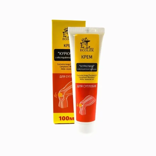 Telový krém s extraktom z kurkumy - 100ml - Ecolek