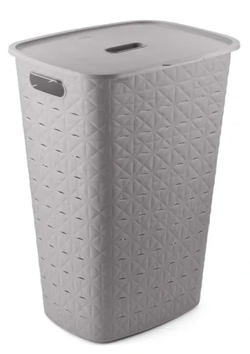 CURVER Kôš na špinavú bielizeň SOFTEX 56L | sivá