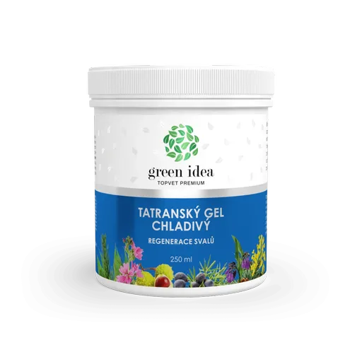 Tatranský bylinný gél - chladivý 250 ml - Green idea