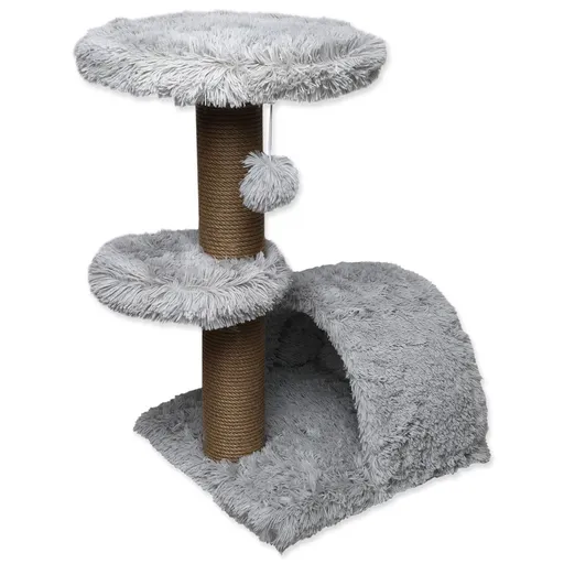 Magic Cat Škrabadlo Madrid šedé 67 x 53 x 39 cm