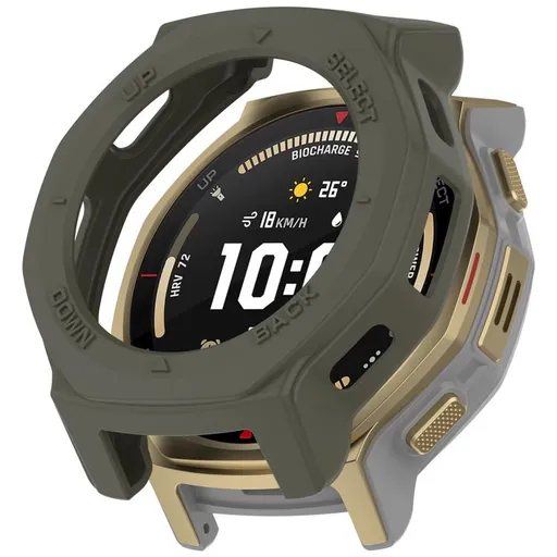 TPU HALF COVER Kryt pre Amazfit T-Rex 3 Pro 44mm zelený