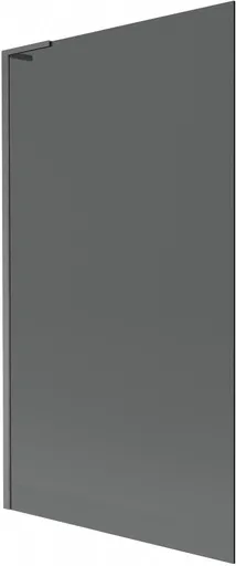 MEXEN/S - Next L vaňová zástena FIX 100 x 150, grafit, grafit kartáčovaná 895-100-000-03-40-66
