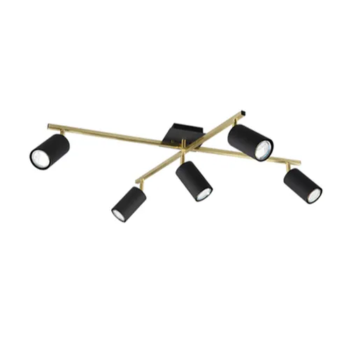 Trio Marley stropné osvetlenie čierna 612400580 TR612400580