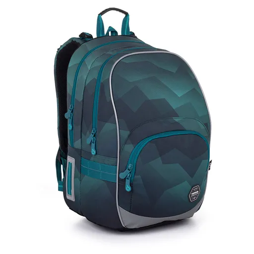 Zelenomodrá školská taška Topgal KIMI 25020
