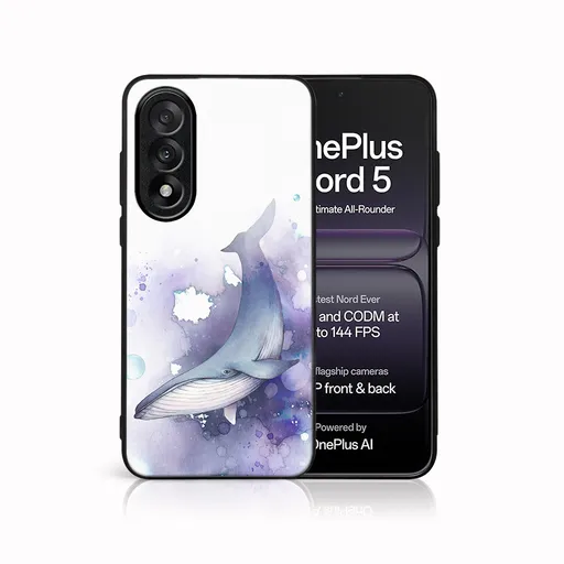 MY ART Ochranný kryt pre OnePlus Nord 5 5G WHALE (242)