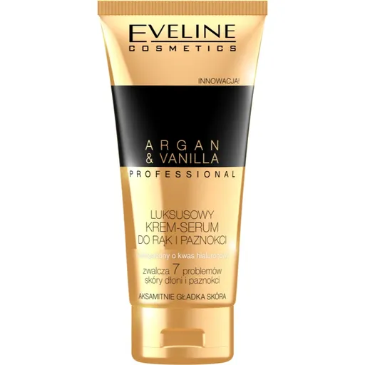 Eveline Cosmetics Argan&Vanilla výživný krém na ruky a nechty 100 ml