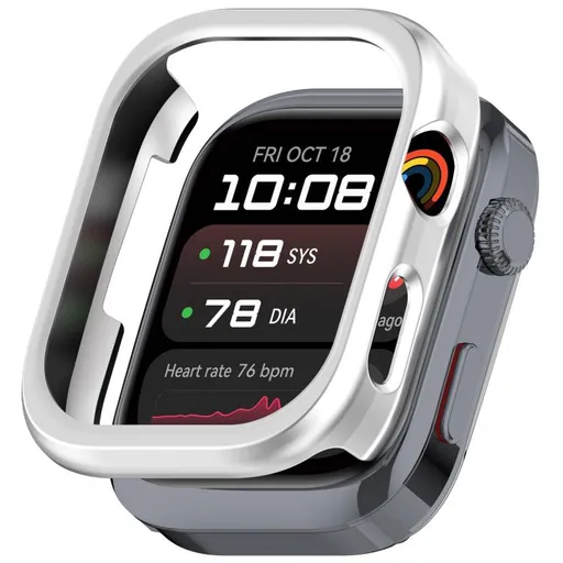 PC HALF COVER Plastový kryt Huawei Watch D2 strieborný