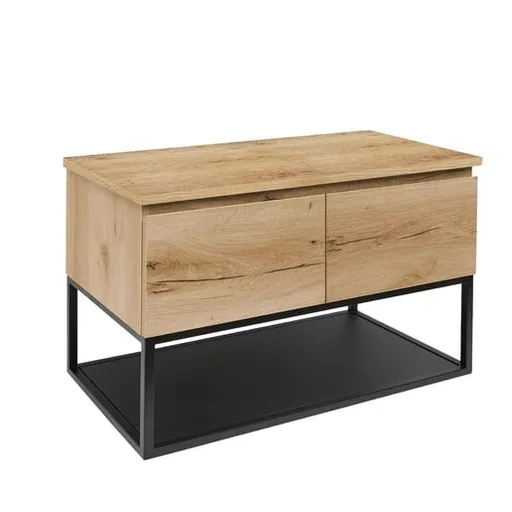 Kúpeľňová skrinka s krytom SAT B-Way dub matný BWAY120OAKDESK