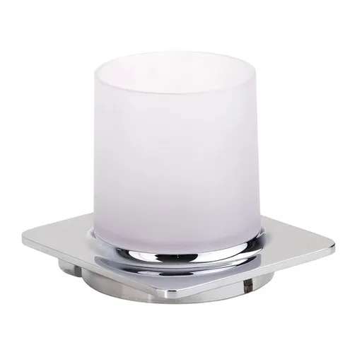 Bemeta Organic držiak kefiek vrátane poháre chróm 157111011