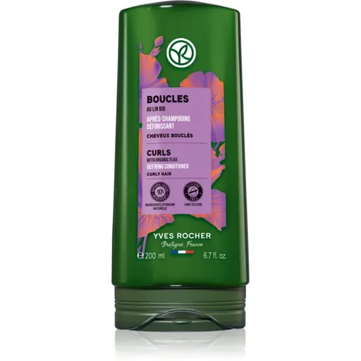 Yves Rocher Boucles kondicionér pre kučeravé vlasy with organic flax 200 ml