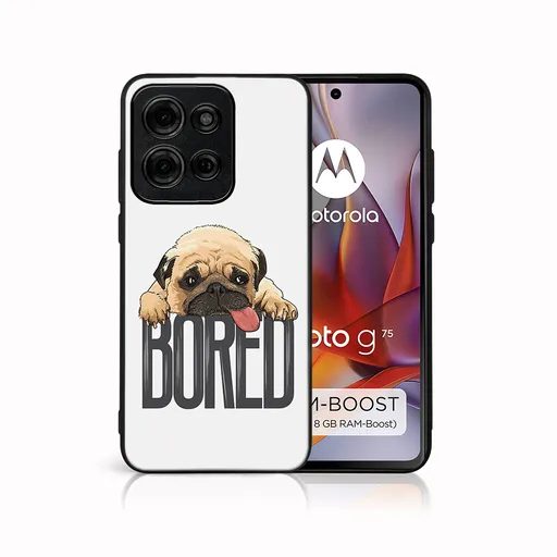 MY ART Ochranný kryt pre Motorola Moto G75 5G BORED (178)