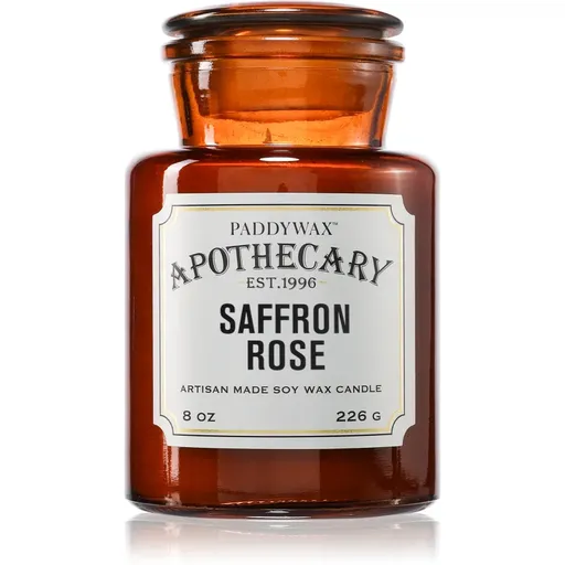 Paddywax Apothecary Saffron Rose vonná sviečka 226 g