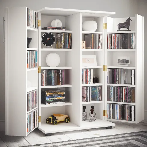 VCM police na CD/DVD „Engalo XL“, bílá