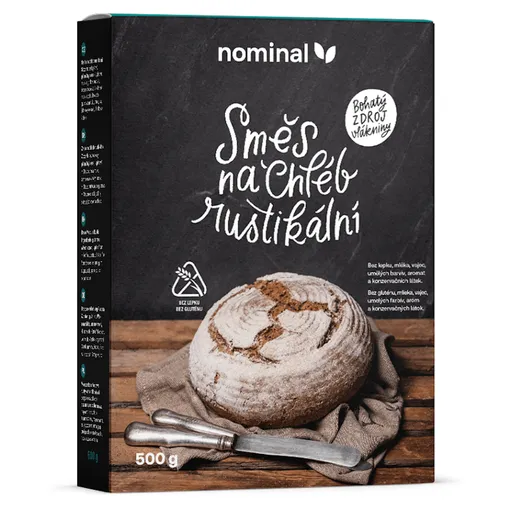 NOMINAL Rustikálna zmes na chlieb bez lepku 500 g
