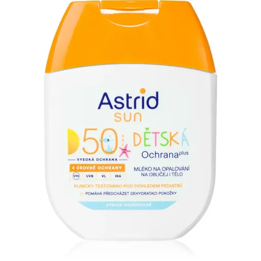 Astrid Sun detské mlieko na opaľovanie SPF 50 60 ml
