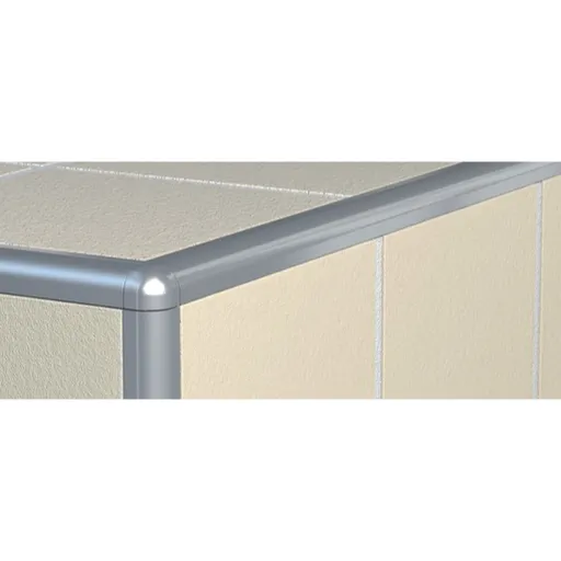 Roh k lište Havos nerez kartáčovaná RNRZK8