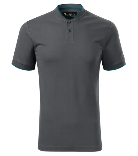 MALFINI Pánska polokošeľa Diamond - Svetlá antracitová | 2XL