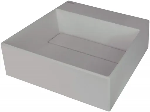 DEANTE - Correo šedá Granitové umývadlo na dosku, s krycou doskou CQR_SU4M