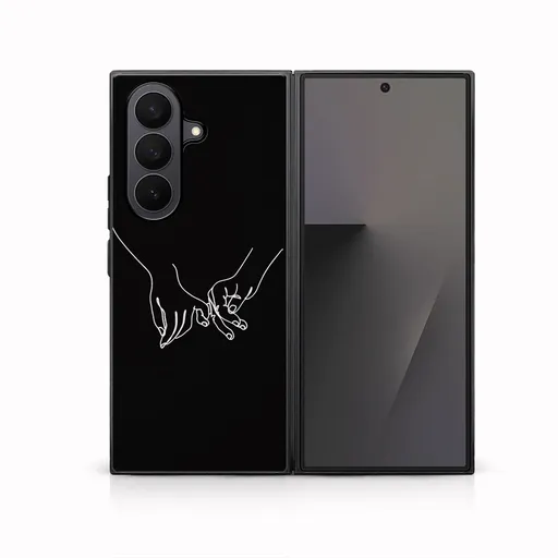 MY ART Ochranný kryt pre Samsung Galaxy Z Fold7 5G HANDS (X51)