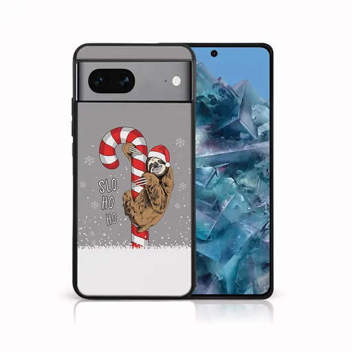 MY ART Kryt s vianočným dizajnom Google Pixel 8 CANDY (076)