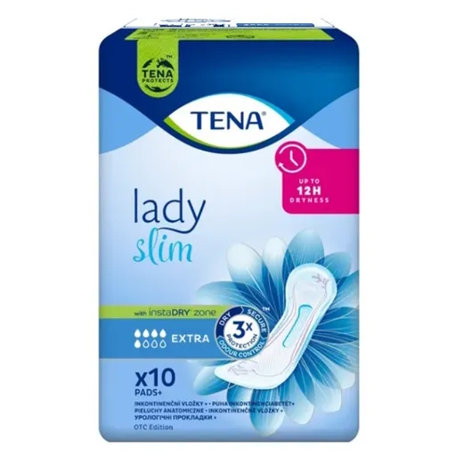 TENA Lady slim extra inkontinenčné vložky 10 kusov