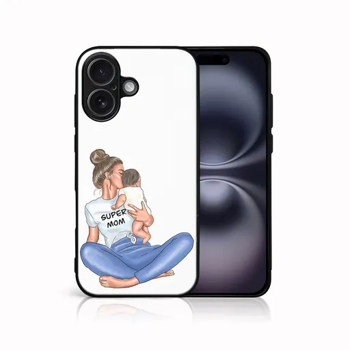 MY ART Ochranný kryt pre Apple iPhone 17 SUPERMOM (112)