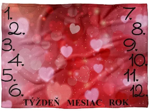 Deka míľniková – Srdiečka