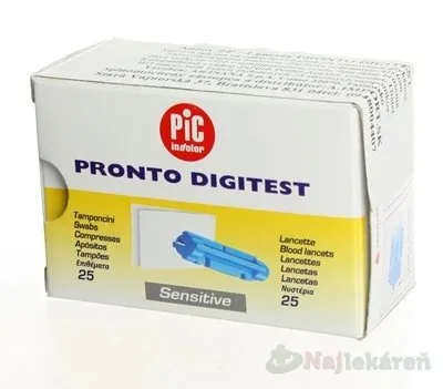 ARTSANA PRONTO DIGITEST LANCETY 25ks