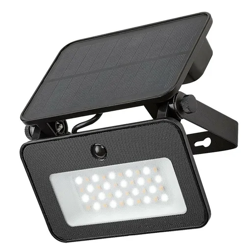 Rabalux 77159 vonkajšie nástenné solárne funkčné LED svietidlo Tarcal, 6W, IP65
