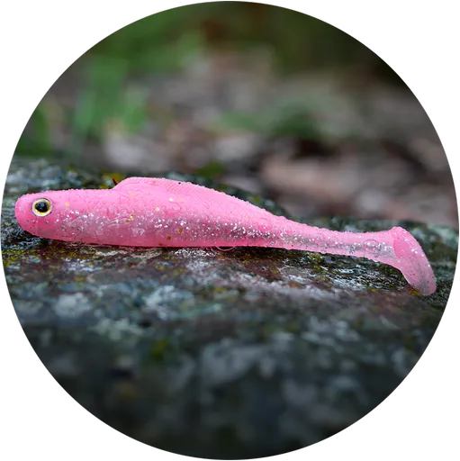 Redbass gumová nástraha ripper kicker pink g uv - l 100 mm