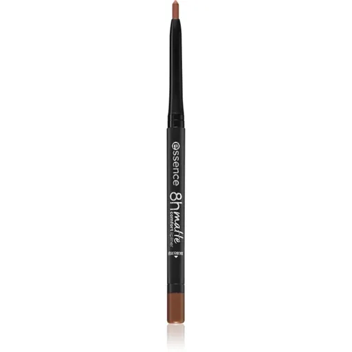 essence 8h Matte Comfort matná ceruzka na pery so strúhatkom odtieň 01 Cinnamon Spice 0,3 g