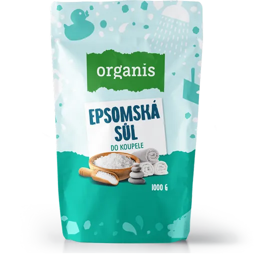 ORGANIS Epsomská soľ 1000 g