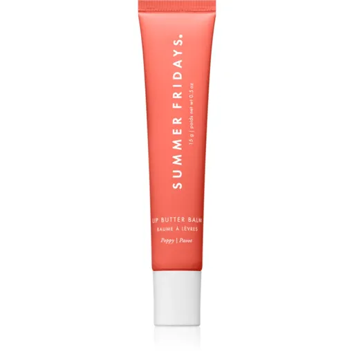 Summer Fridays Lip Butter Balm hydratačný balzam na pery odtieň Poppy 15 g