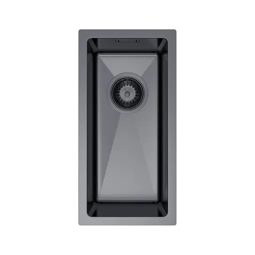 VELAZO Malý grafitový kuchynský drez s PVD povrchovou úpravou - 22 x 44 cm, Velazo VELAZ2244B