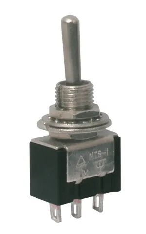 Prepínač páčkový    3pol./3pin (ON)-OFF-(ON)