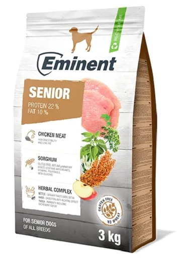 Eminent Dog Senior Light granule pre psy 3kg